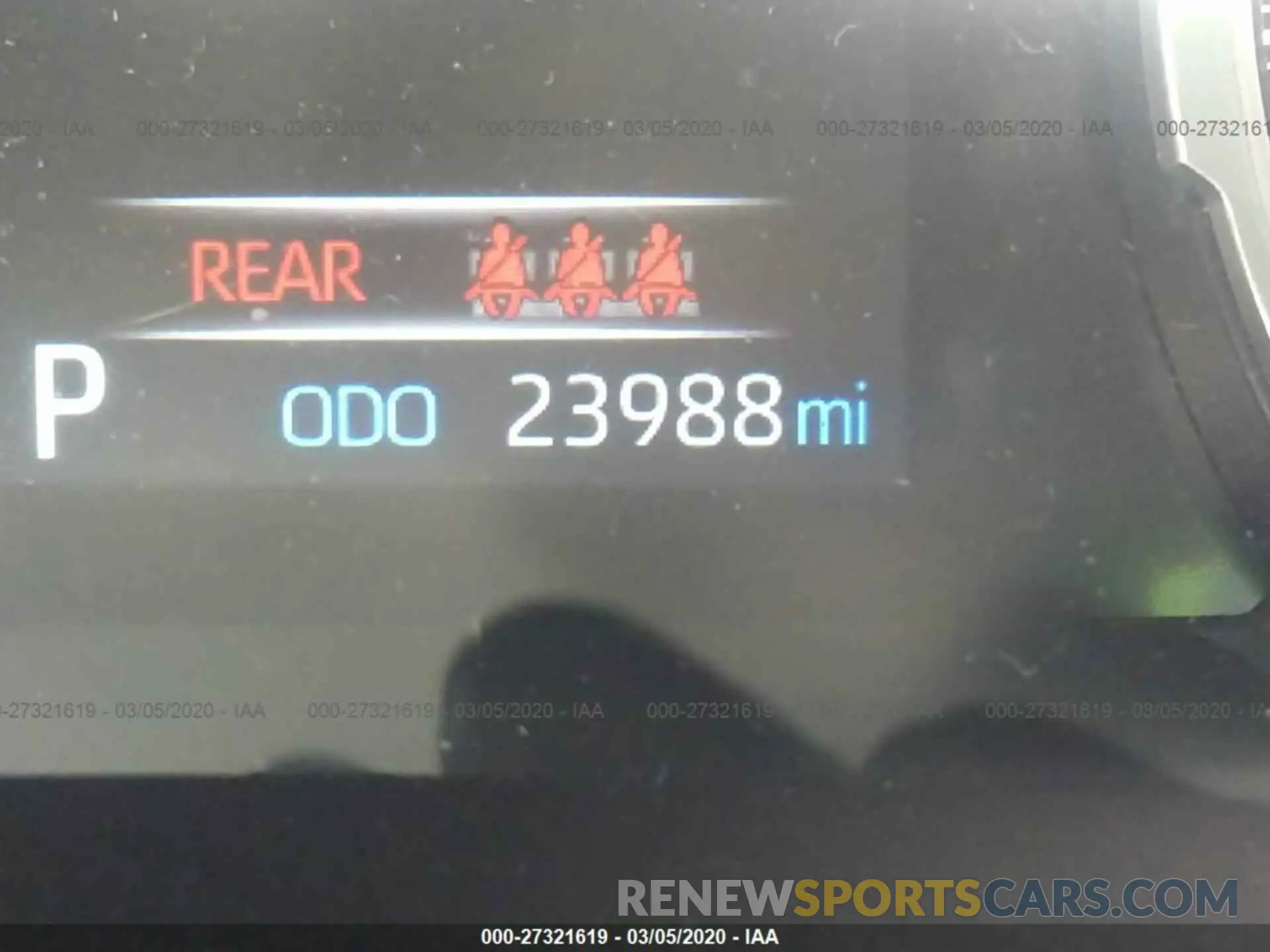 7 fotografías del automóvil dañado JTMP1RFV1KD007599 TOYOTA RAV4 2019