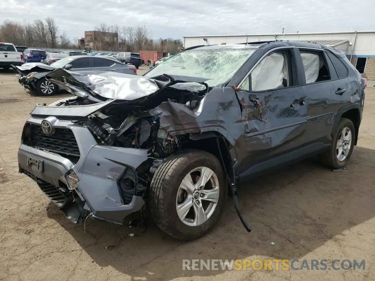 1 fotografías del automóvil dañado JTMP1RFV1KD008624 TOYOTA RAV4 2019