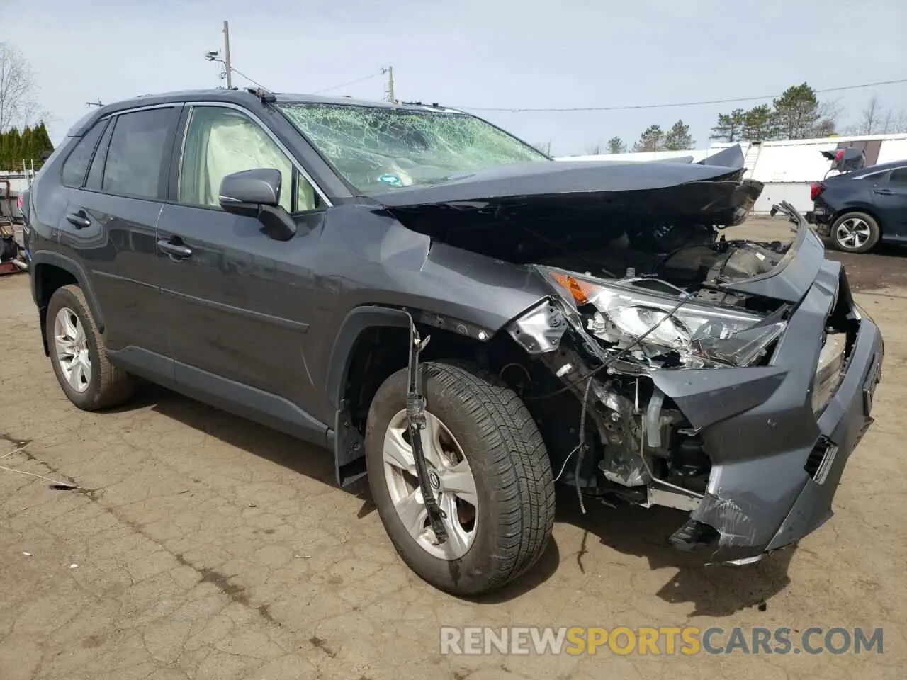 4 fotografías del automóvil dañado JTMP1RFV1KD008624 TOYOTA RAV4 2019