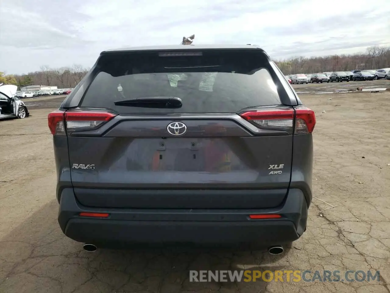 6 fotografías del automóvil dañado JTMP1RFV1KD008624 TOYOTA RAV4 2019