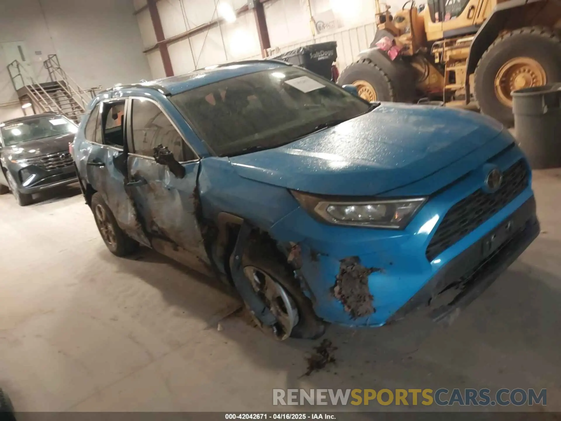 1 fotografías del automóvil dañado JTMP1RFV1KD030090 TOYOTA RAV4 2019