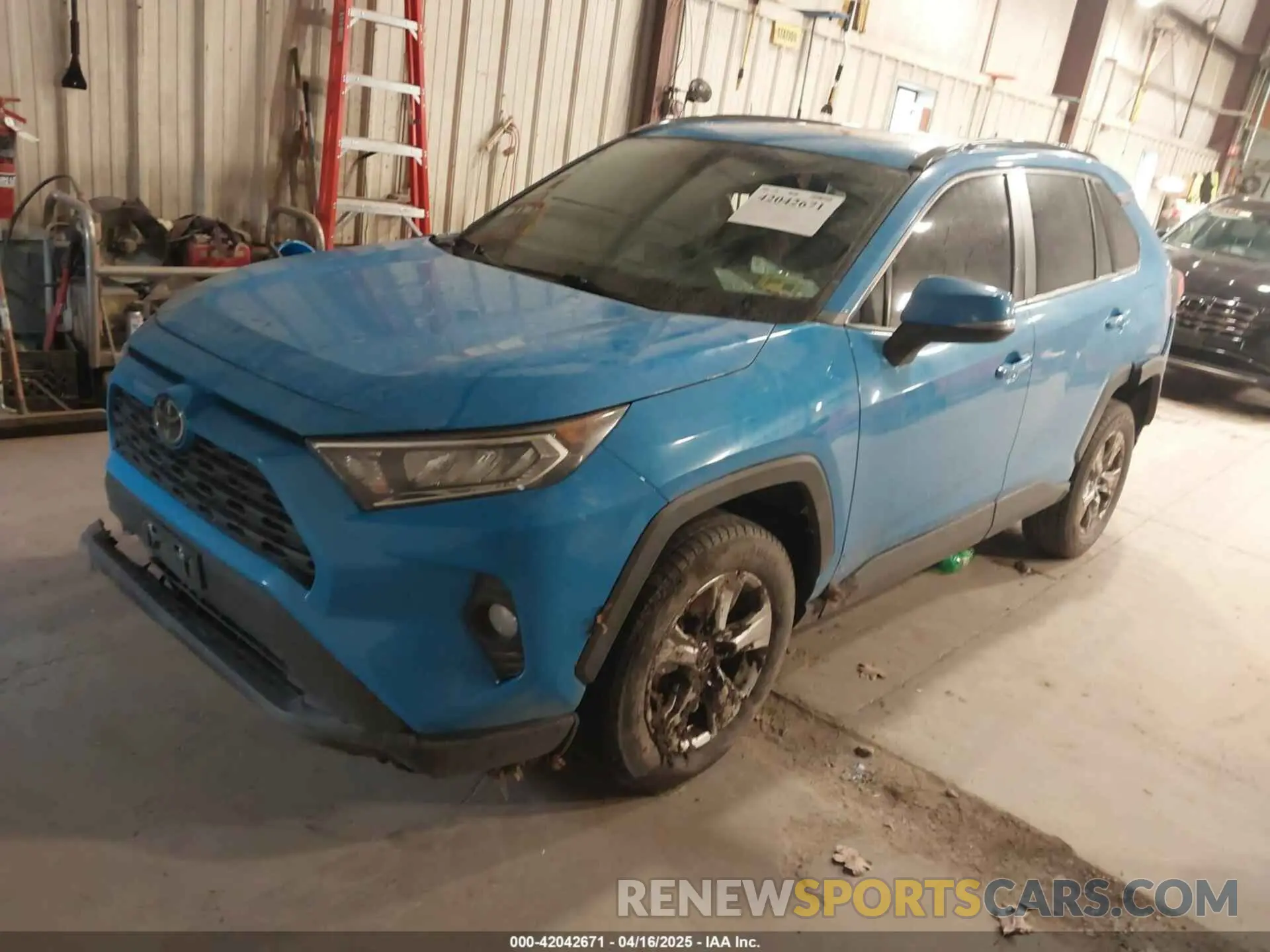 2 fotografías del automóvil dañado JTMP1RFV1KD030090 TOYOTA RAV4 2019