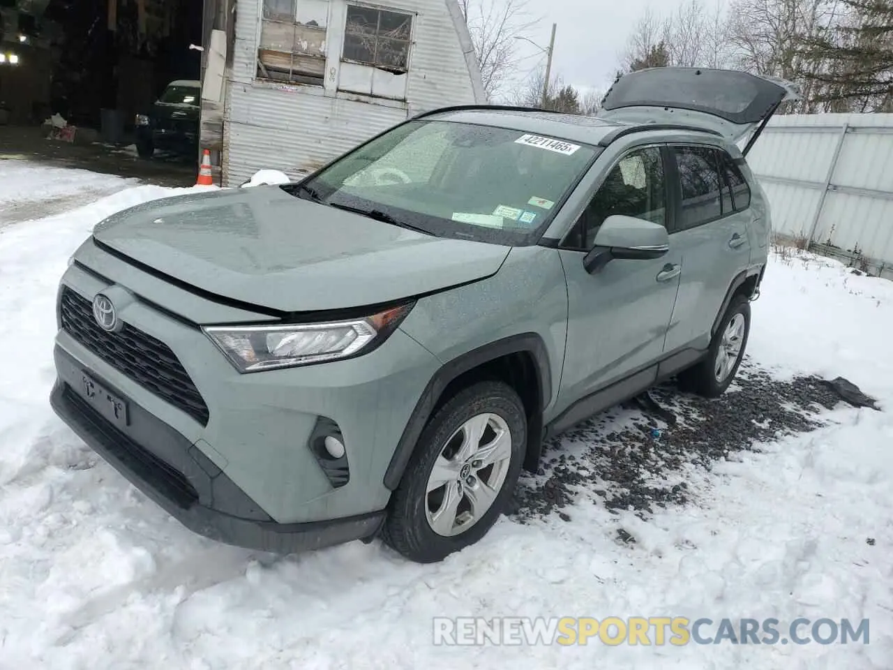 1 fotografías del automóvil dañado JTMP1RFV1KD038030 TOYOTA RAV4 2019