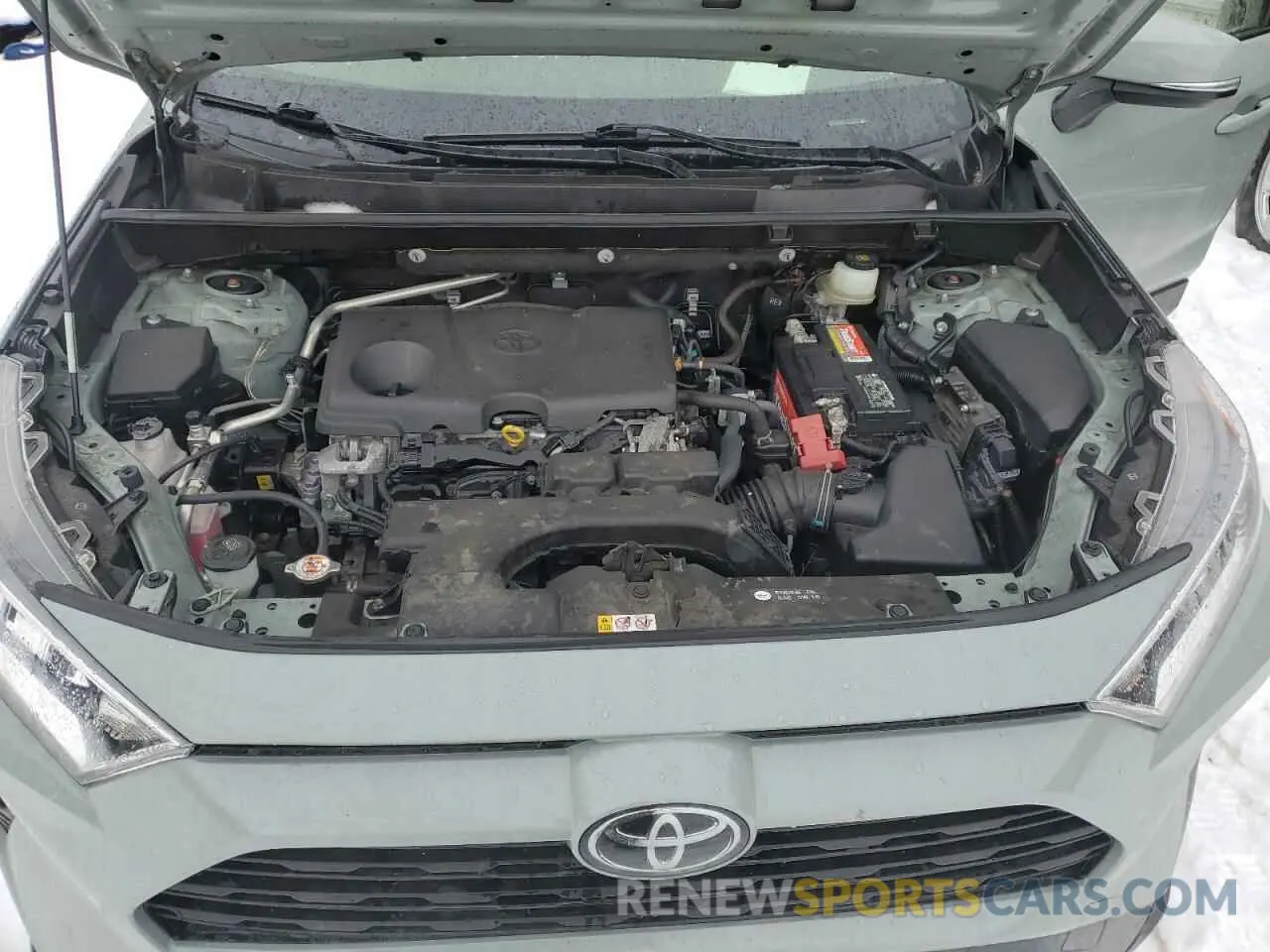 12 fotografías del automóvil dañado JTMP1RFV1KD038030 TOYOTA RAV4 2019
