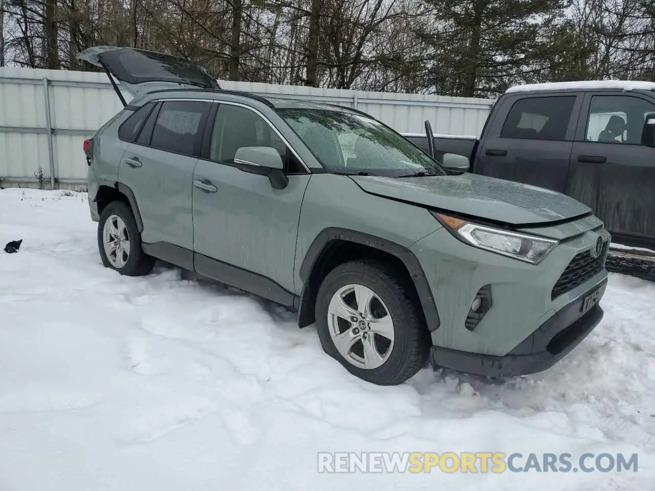4 fotografías del automóvil dañado JTMP1RFV1KD038030 TOYOTA RAV4 2019