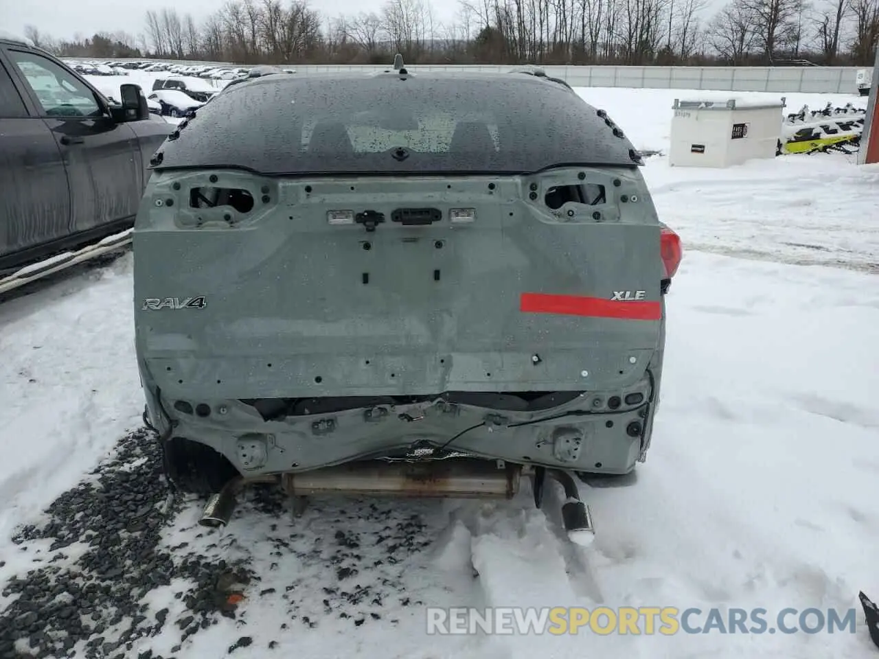 6 fotografías del automóvil dañado JTMP1RFV1KD038030 TOYOTA RAV4 2019