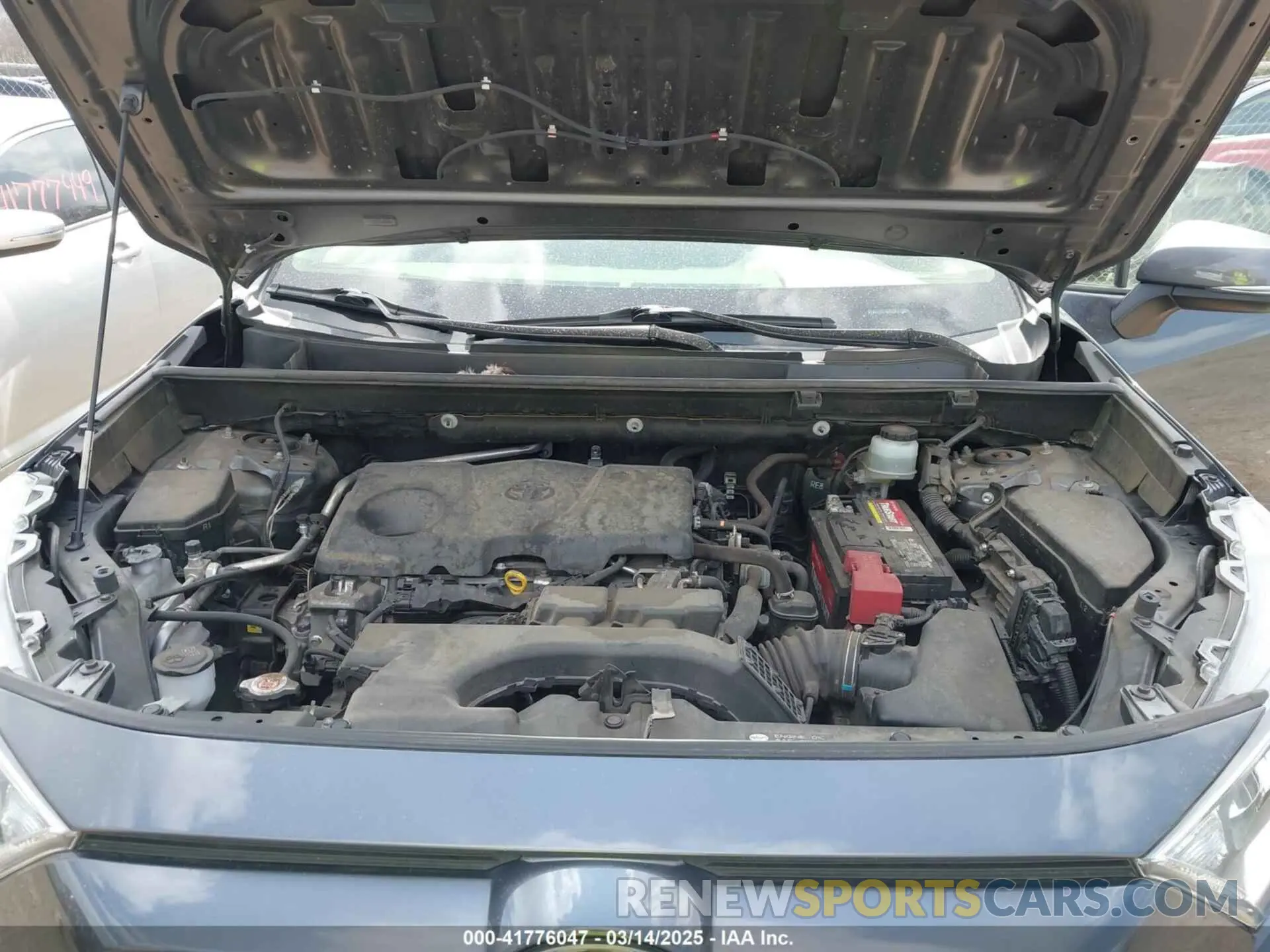 10 fotografías del automóvil dañado JTMP1RFV1KD501607 TOYOTA RAV4 2019