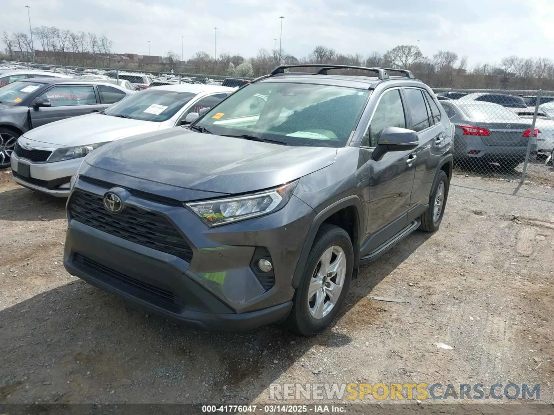 2 fotografías del automóvil dañado JTMP1RFV1KD501607 TOYOTA RAV4 2019