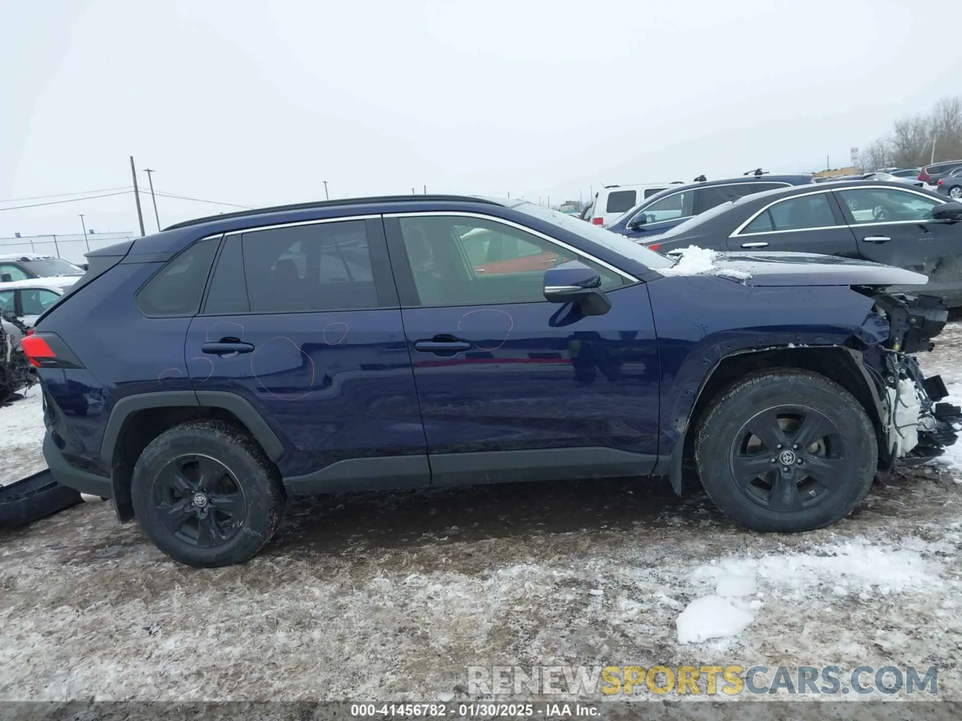 13 fotografías del automóvil dañado JTMP1RFV1KD505169 TOYOTA RAV4 2019