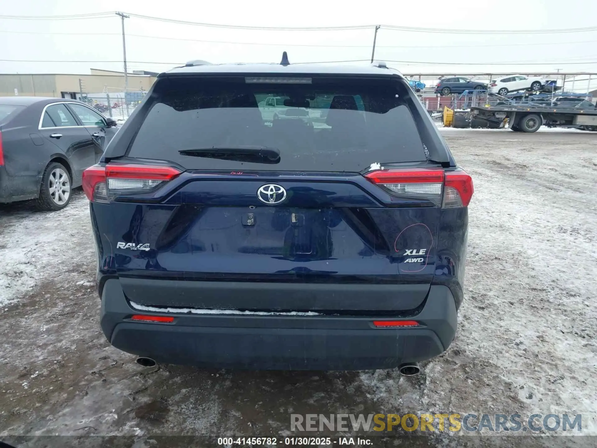 16 fotografías del automóvil dañado JTMP1RFV1KD505169 TOYOTA RAV4 2019