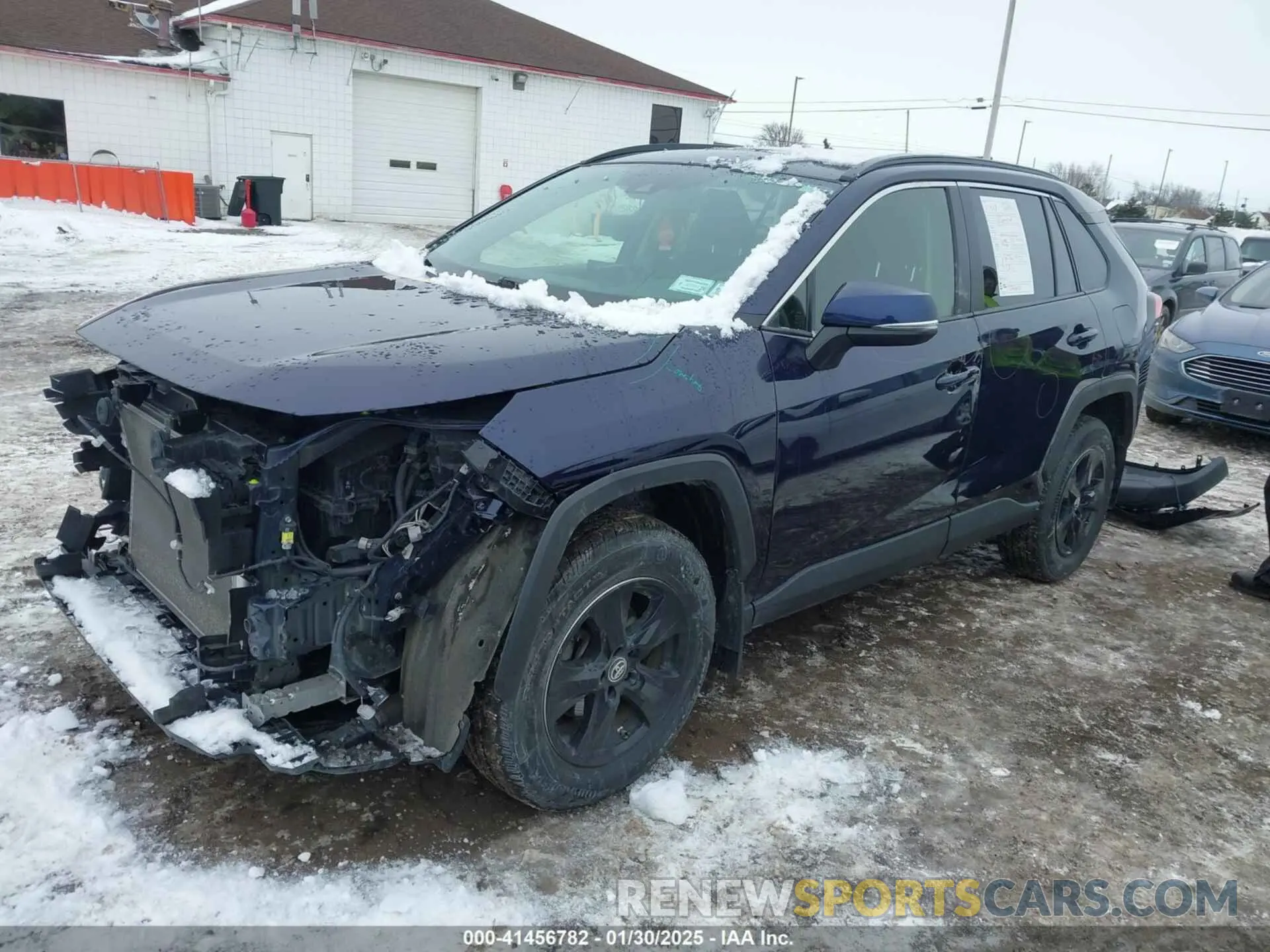 2 fotografías del automóvil dañado JTMP1RFV1KD505169 TOYOTA RAV4 2019