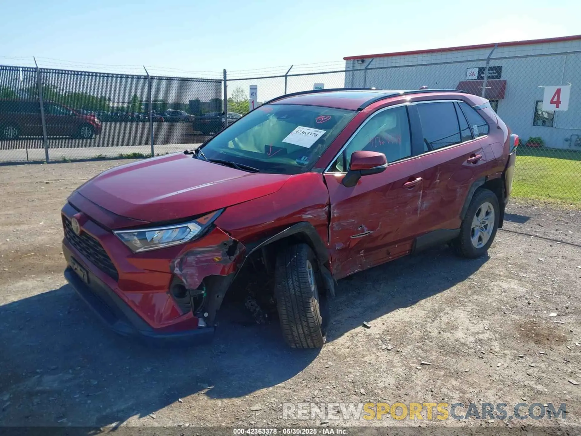 2 fotografías del automóvil dañado JTMP1RFV1KD521730 TOYOTA RAV4 2019
