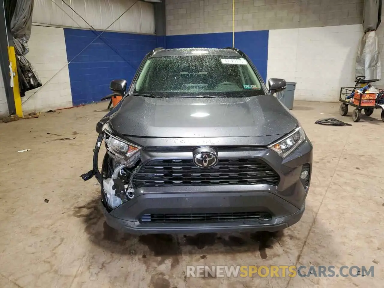 5 fotografías del automóvil dañado JTMP1RFV2KD006820 TOYOTA RAV4 2019