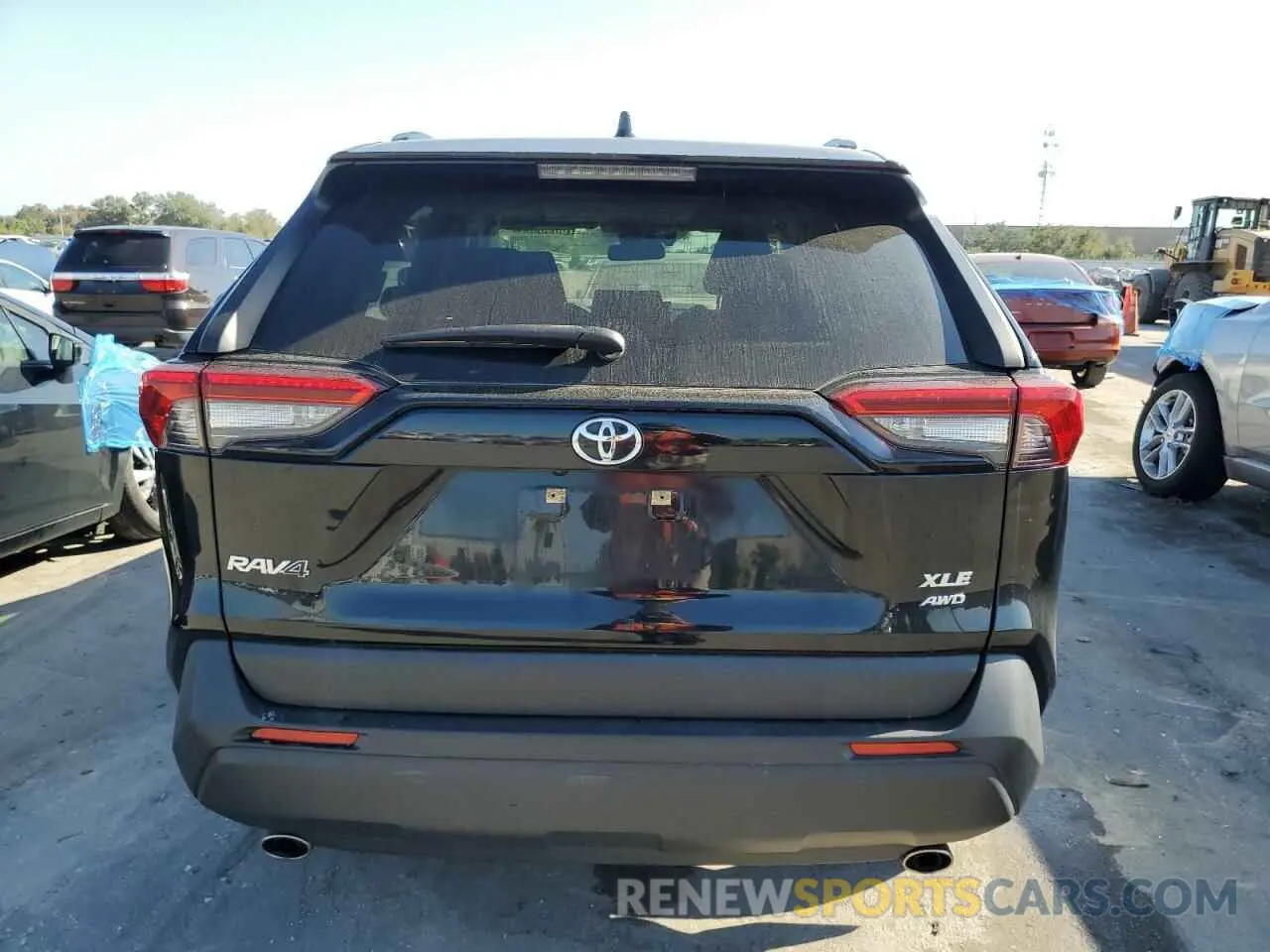 6 fotografías del automóvil dañado JTMP1RFV2KD011564 TOYOTA RAV4 2019