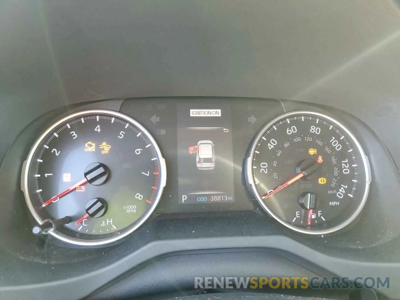9 fotografías del automóvil dañado JTMP1RFV2KD011564 TOYOTA RAV4 2019