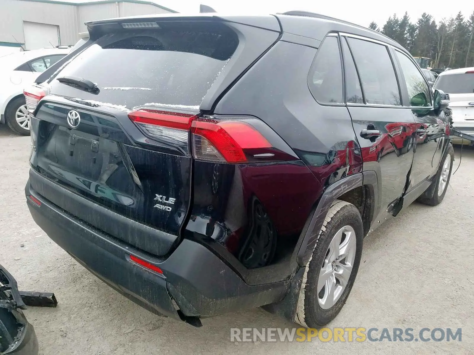 4 fotografías del automóvil dañado JTMP1RFV2KD018398 TOYOTA RAV4 2019