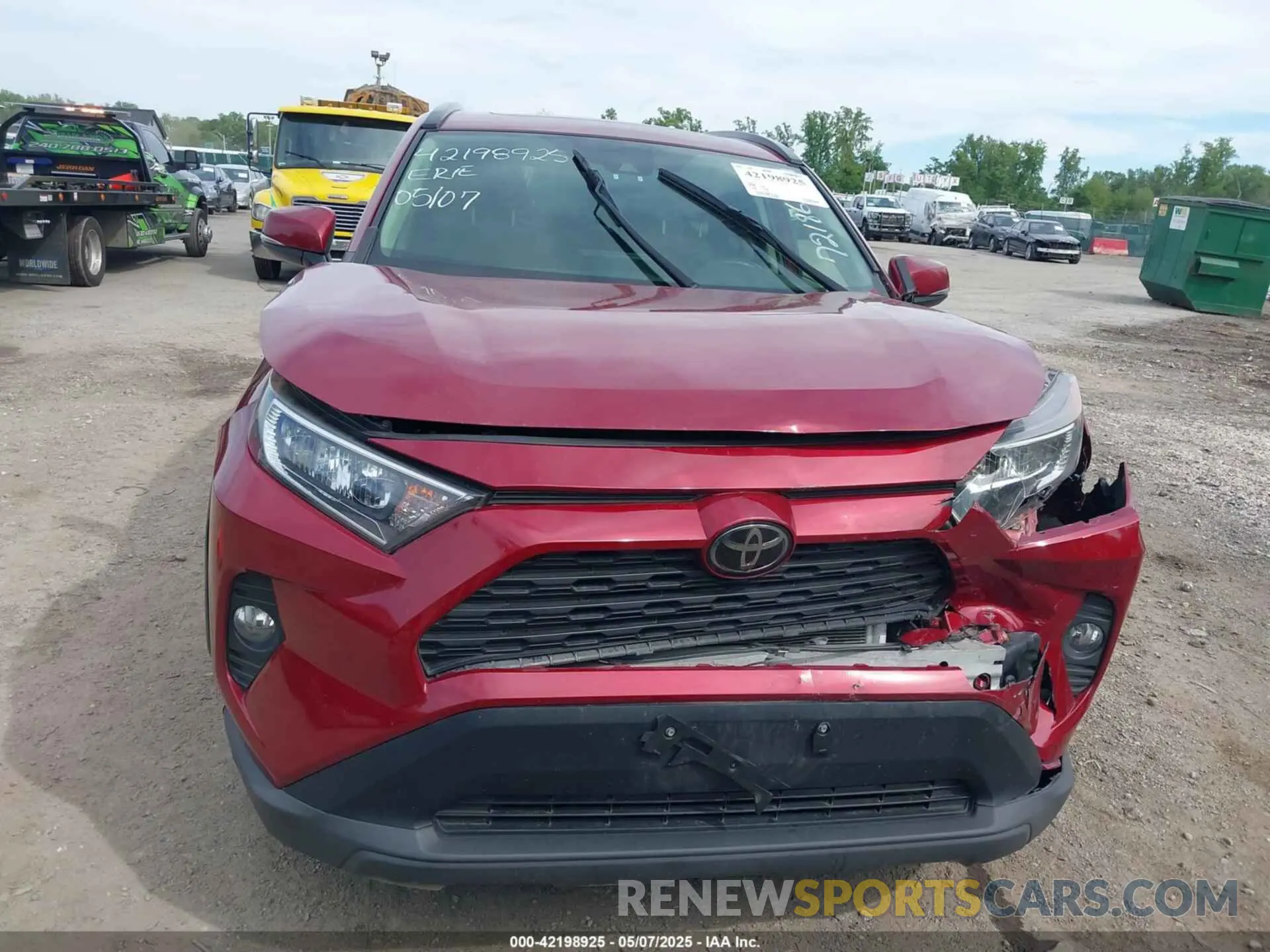 6 fotografías del automóvil dañado JTMP1RFV2KD021348 TOYOTA RAV4 2019