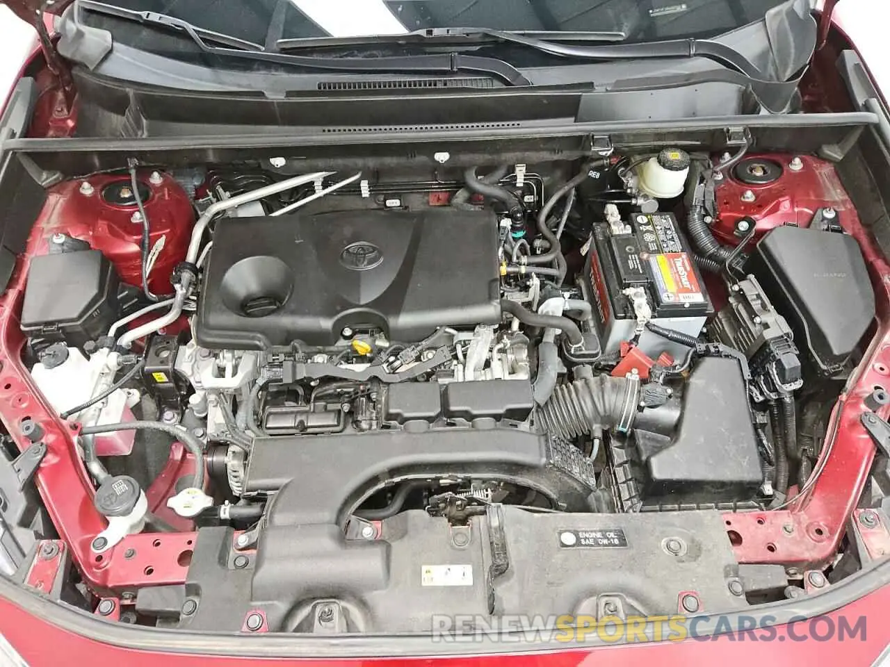 12 fotografías del automóvil dañado JTMP1RFV2KD023763 TOYOTA RAV4 2019