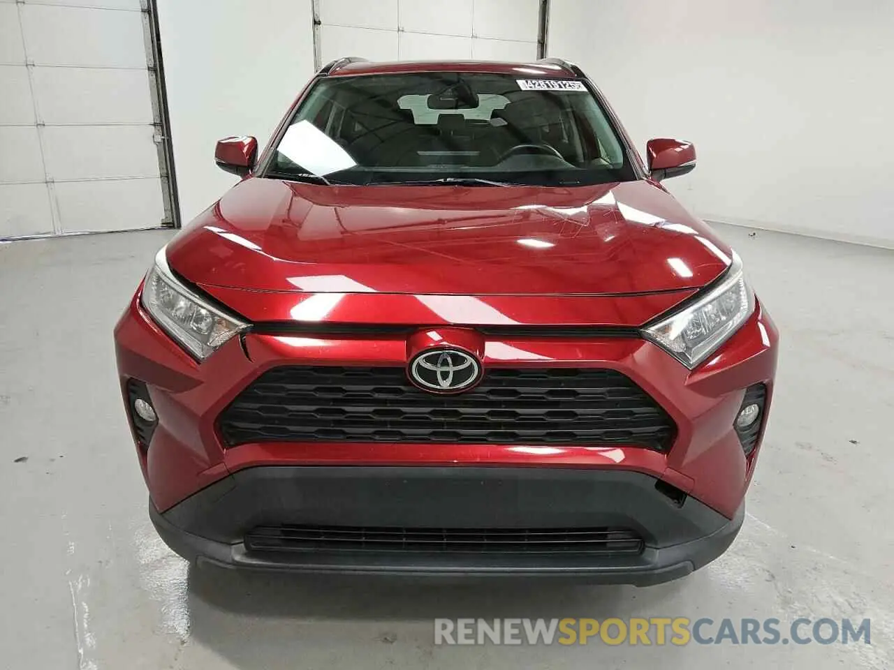 5 fotografías del automóvil dañado JTMP1RFV2KD023763 TOYOTA RAV4 2019