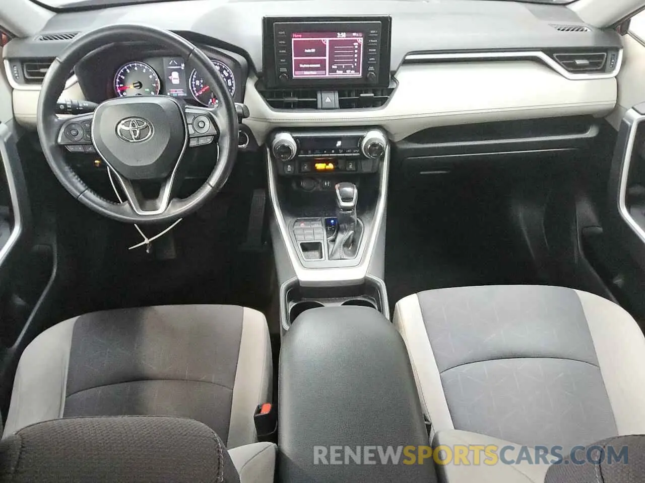 8 fotografías del automóvil dañado JTMP1RFV2KD023763 TOYOTA RAV4 2019