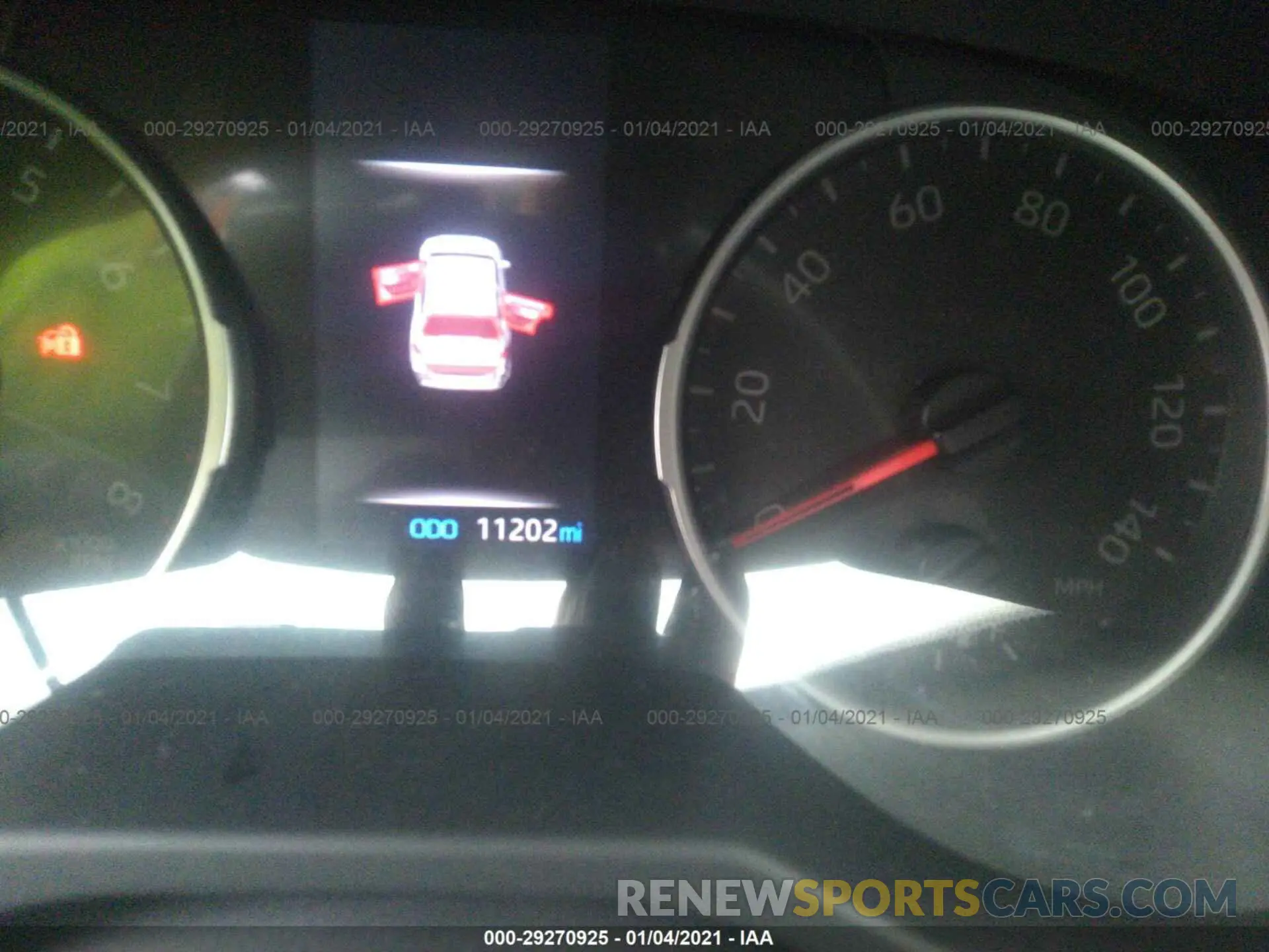7 fotografías del automóvil dañado JTMP1RFV2KD044421 TOYOTA RAV4 2019
