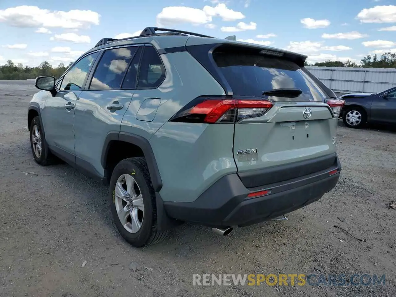 3 fotografías del automóvil dañado JTMP1RFV2KD514124 TOYOTA RAV4 2019