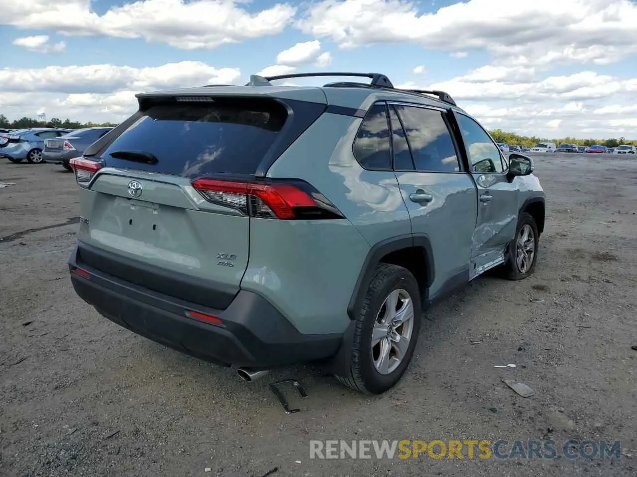 4 fotografías del automóvil dañado JTMP1RFV2KD514124 TOYOTA RAV4 2019