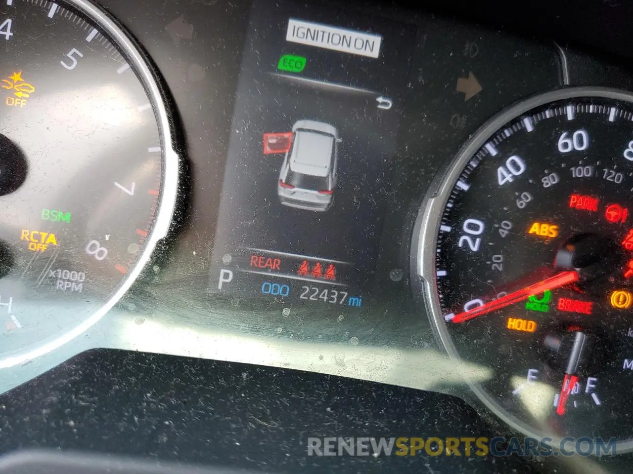 8 fotografías del automóvil dañado JTMP1RFV2KD514124 TOYOTA RAV4 2019