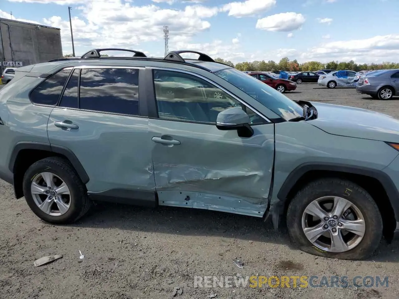9 fotografías del automóvil dañado JTMP1RFV2KD514124 TOYOTA RAV4 2019