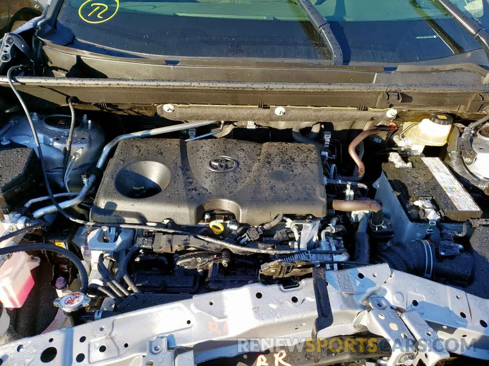 7 fotografías del automóvil dañado JTMP1RFV3KD018605 TOYOTA RAV4 2019