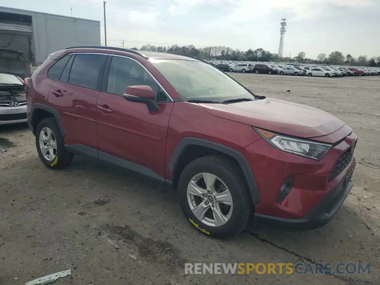 4 fotografías del automóvil dañado JTMP1RFV3KD034965 TOYOTA RAV4 2019