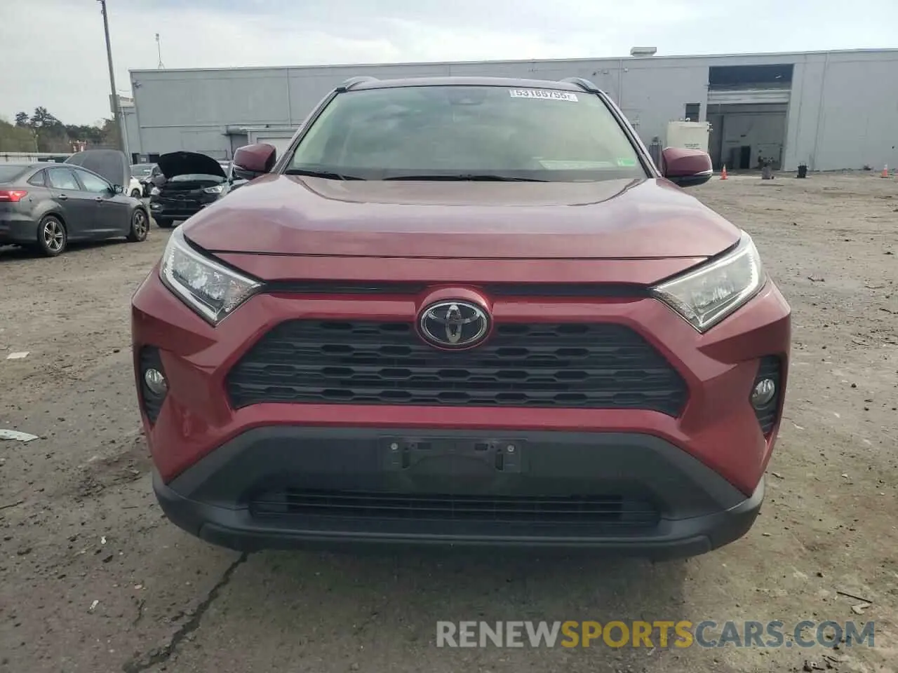 5 fotografías del automóvil dañado JTMP1RFV3KD034965 TOYOTA RAV4 2019