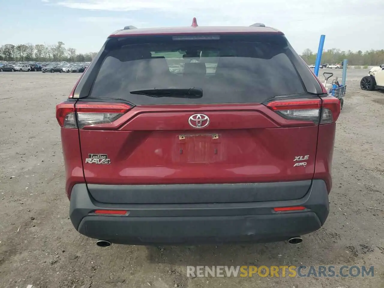 6 fotografías del automóvil dañado JTMP1RFV3KD034965 TOYOTA RAV4 2019