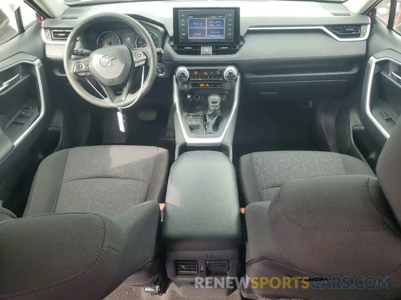 8 fotografías del automóvil dañado JTMP1RFV3KD034965 TOYOTA RAV4 2019