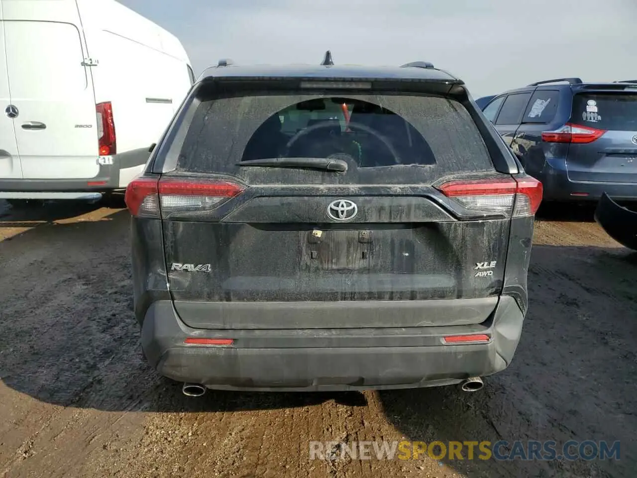 6 fotografías del automóvil dañado JTMP1RFV3KD040457 TOYOTA RAV4 2019