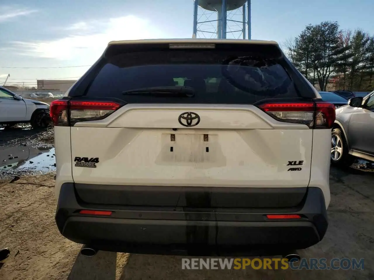 6 fotografías del automóvil dañado JTMP1RFV3KD503486 TOYOTA RAV4 2019