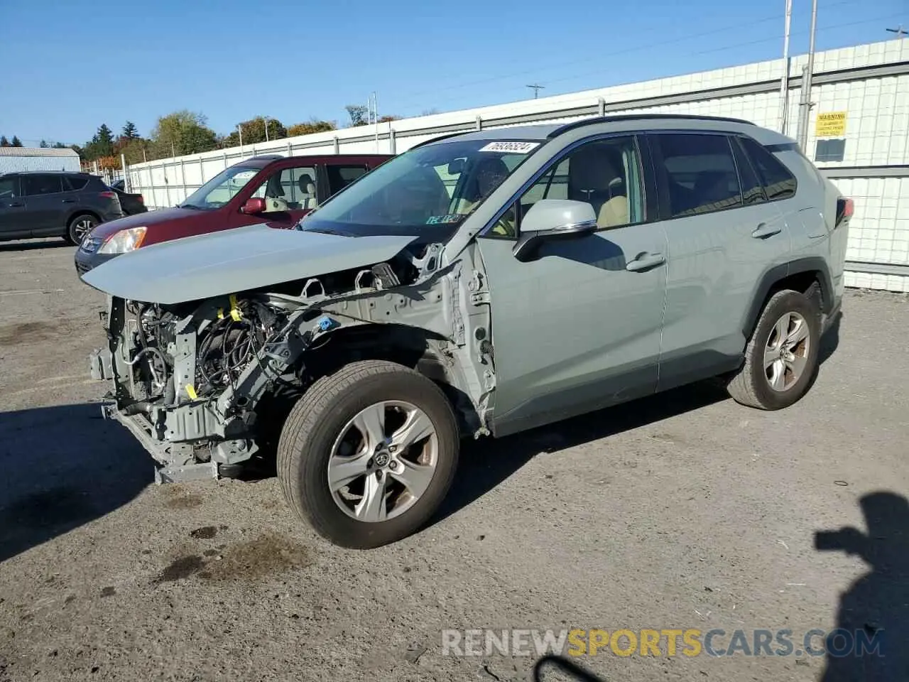 1 fotografías del automóvil dañado JTMP1RFV3KD510020 TOYOTA RAV4 2019