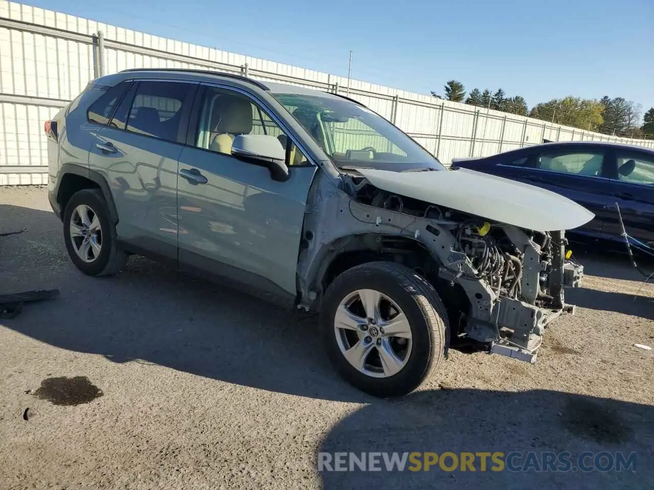 4 fotografías del automóvil dañado JTMP1RFV3KD510020 TOYOTA RAV4 2019
