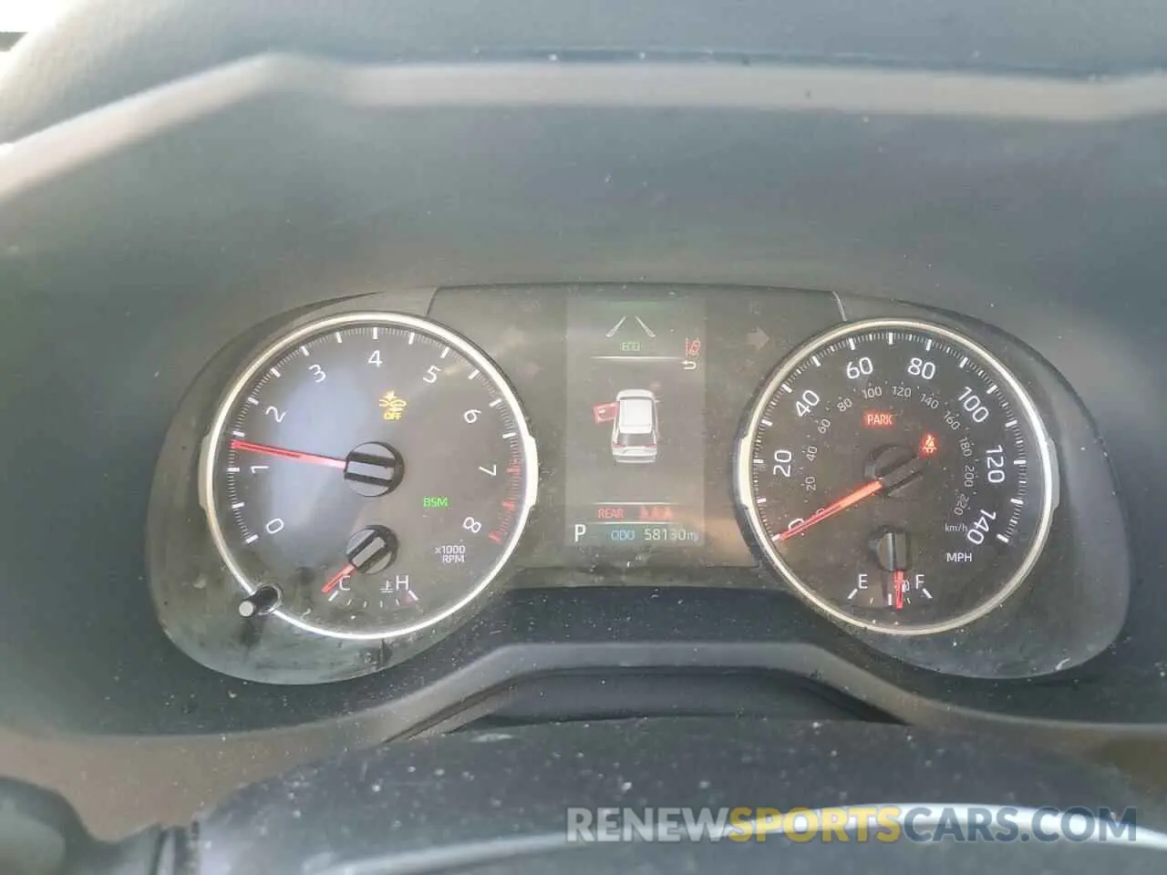 9 fotografías del automóvil dañado JTMP1RFV3KD510020 TOYOTA RAV4 2019