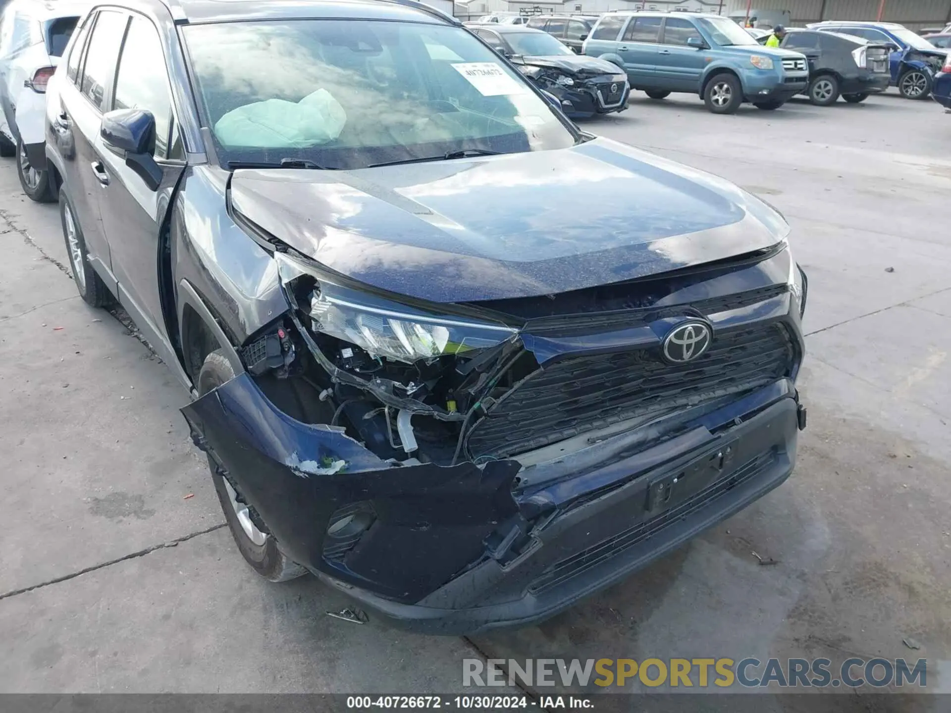 6 fotografías del automóvil dañado JTMP1RFV3KJ018430 TOYOTA RAV4 2019