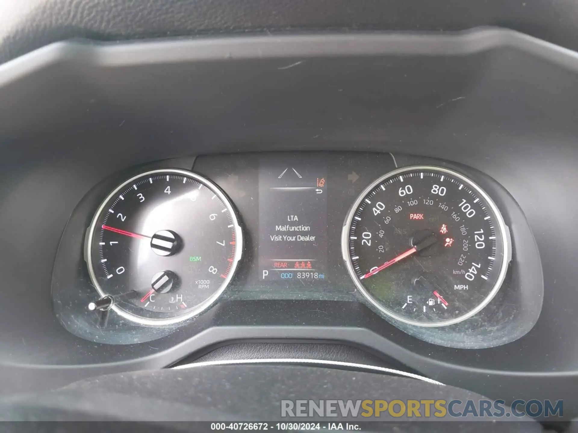 7 fotografías del automóvil dañado JTMP1RFV3KJ018430 TOYOTA RAV4 2019