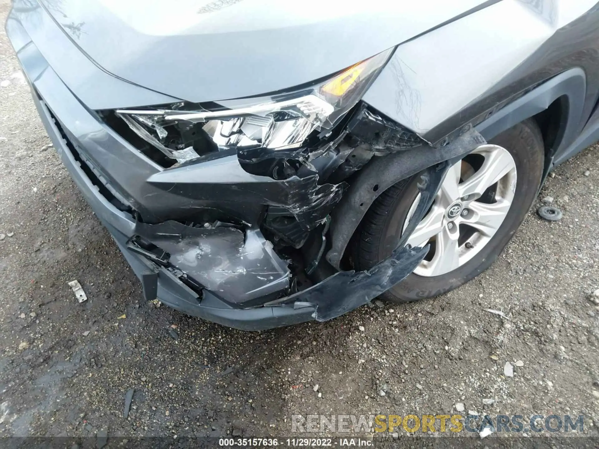 6 fotografías del automóvil dañado JTMP1RFV4KD008469 TOYOTA RAV4 2019