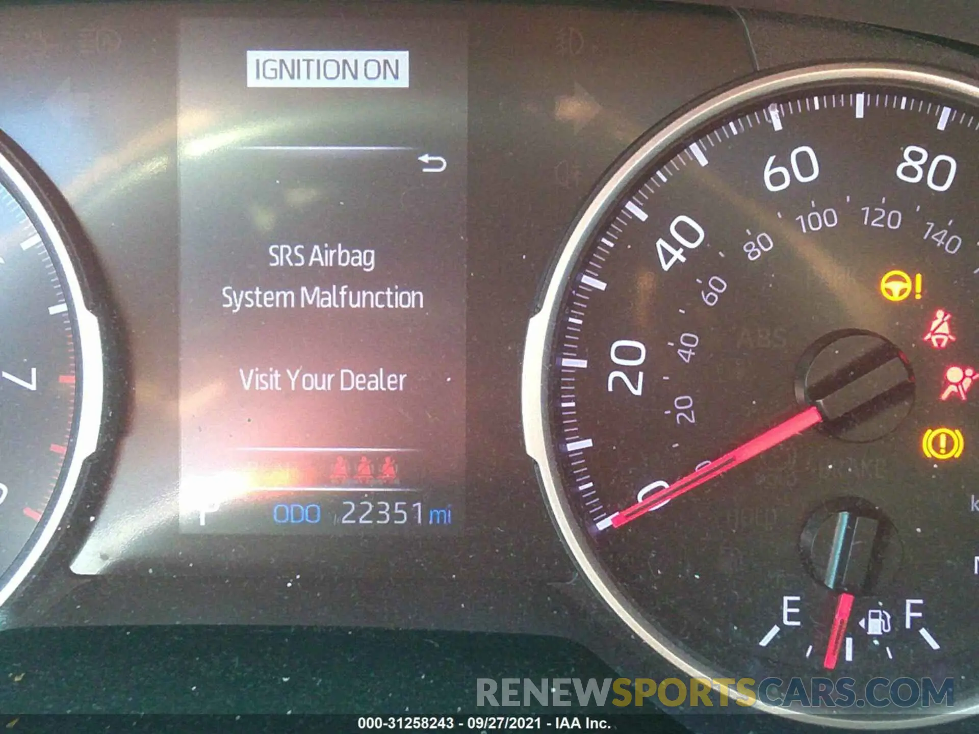 7 fotografías del automóvil dañado JTMP1RFV4KD020718 TOYOTA RAV4 2019