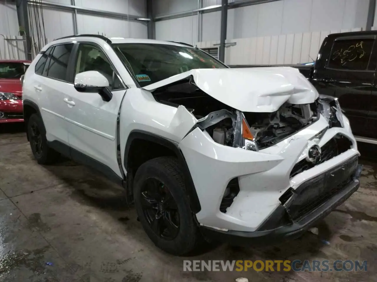 1 fotografías del automóvil dañado JTMP1RFV4KD021240 TOYOTA RAV4 2019