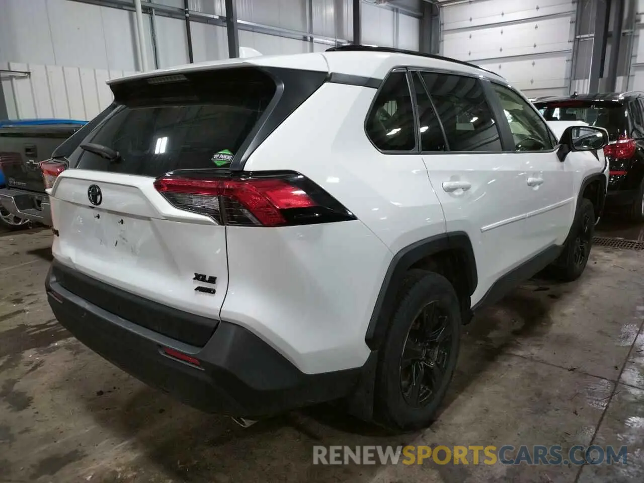 4 fotografías del automóvil dañado JTMP1RFV4KD021240 TOYOTA RAV4 2019