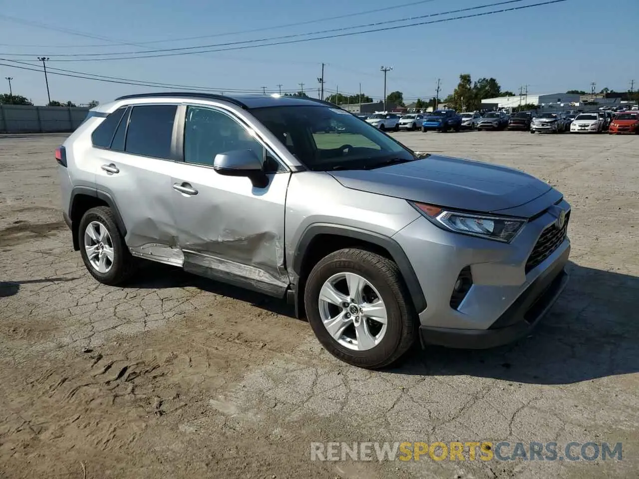 4 fotografías del automóvil dañado JTMP1RFV4KD025644 TOYOTA RAV4 2019