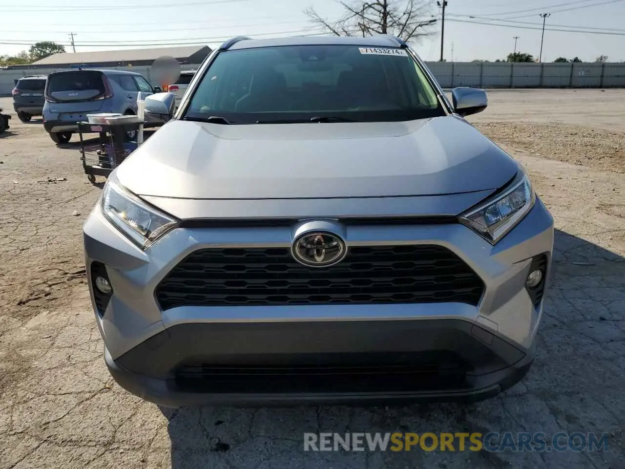 5 fotografías del automóvil dañado JTMP1RFV4KD025644 TOYOTA RAV4 2019