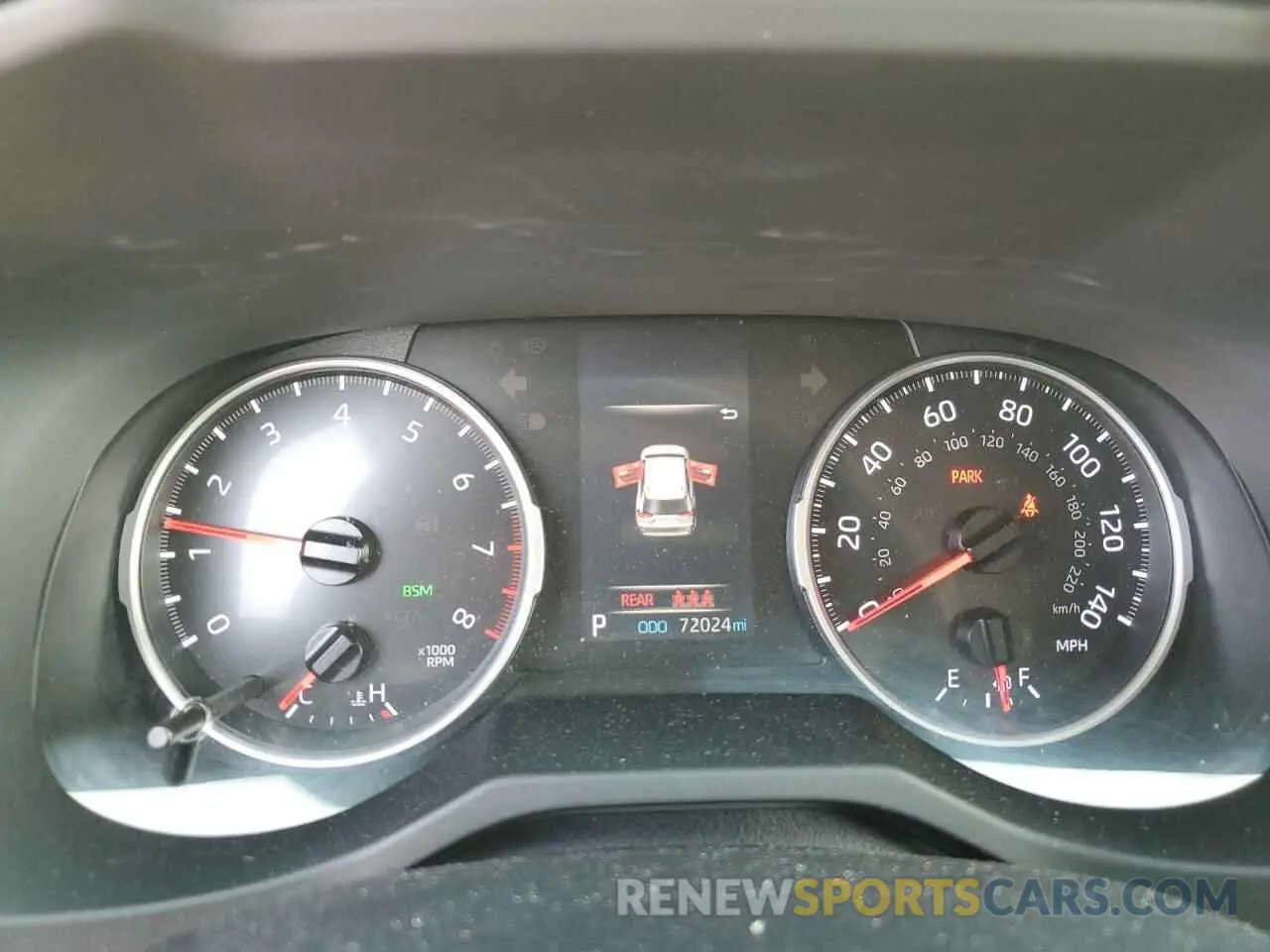 9 fotografías del automóvil dañado JTMP1RFV4KD025644 TOYOTA RAV4 2019