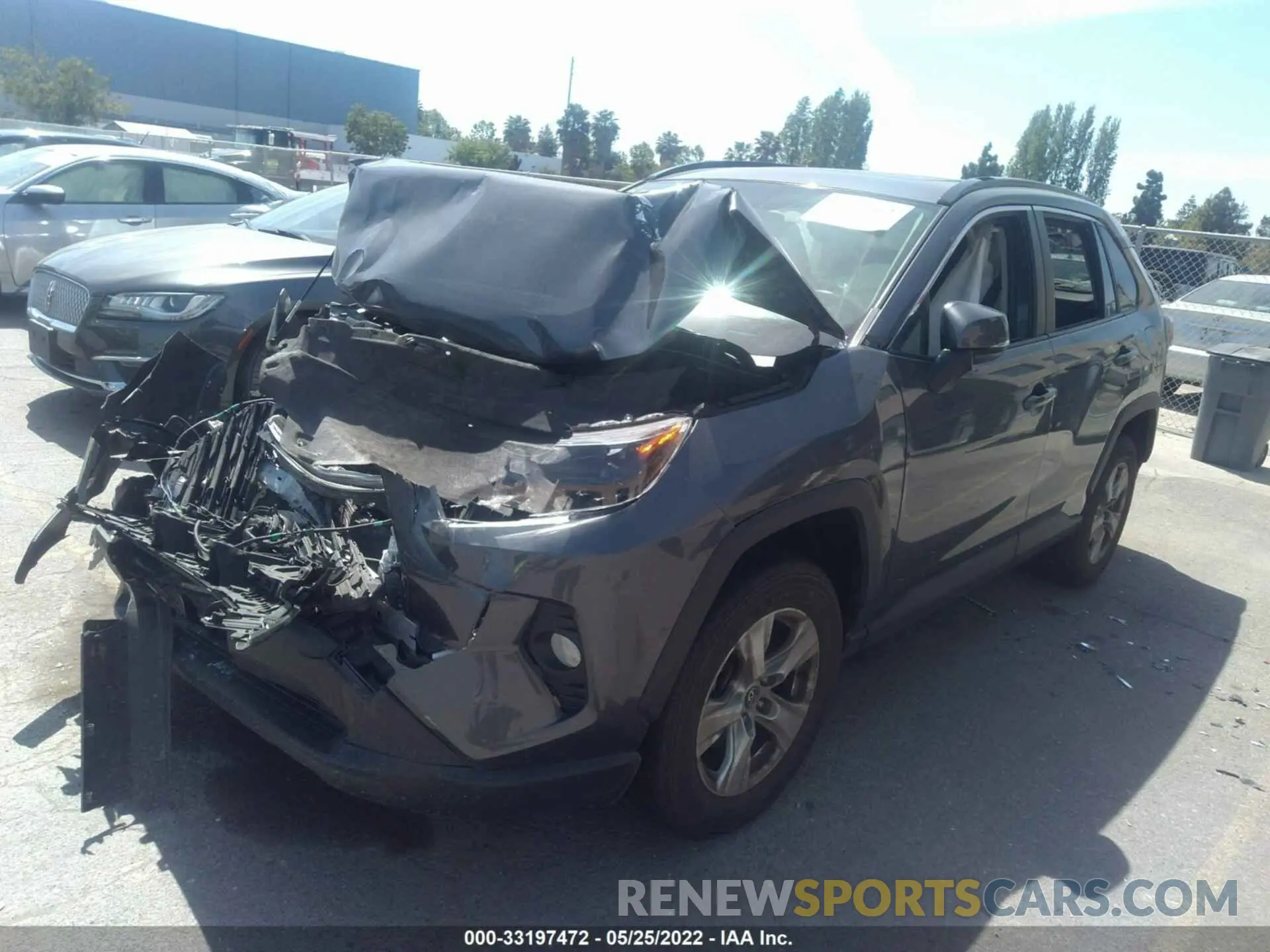 2 fotografías del automóvil dañado JTMP1RFV4KD029323 TOYOTA RAV4 2019
