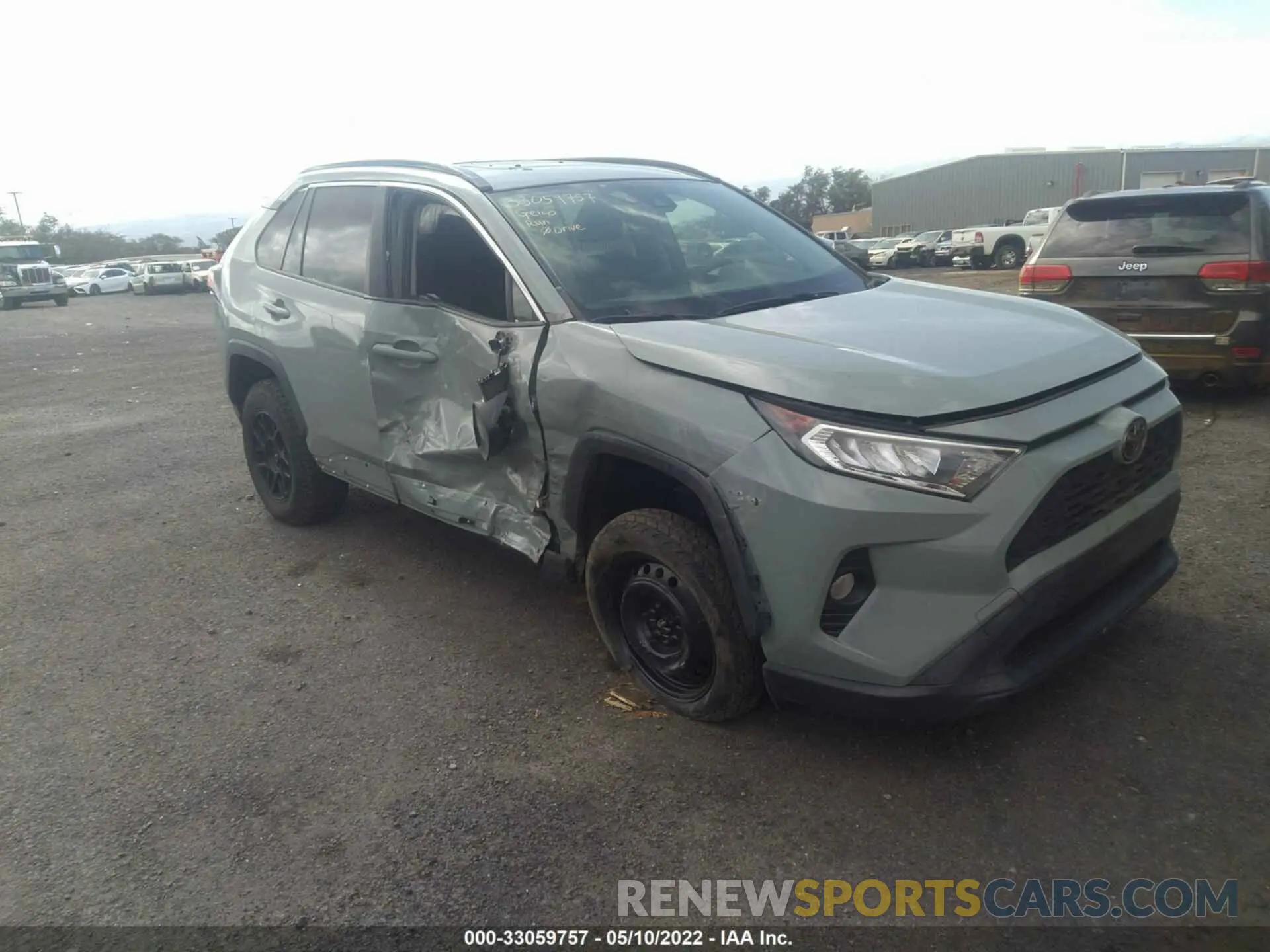 1 fotografías del automóvil dañado JTMP1RFV4KD029371 TOYOTA RAV4 2019